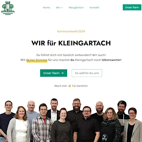 Wählervereinigung WIR für Kleingartach